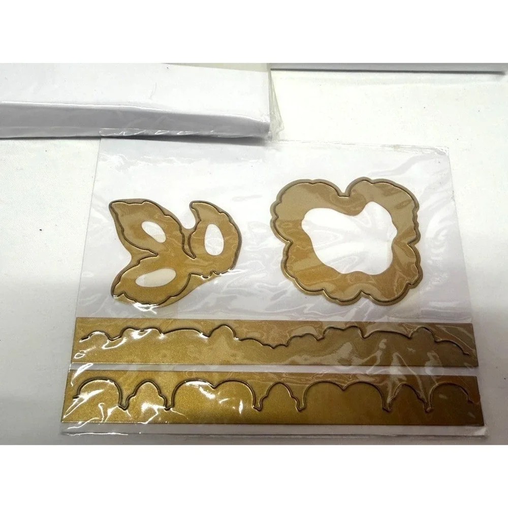 Cuttlebug Anna Griffin Flower and Borders Cutting Dies and FOLDERS SET! RARE‎